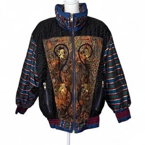 Vintage 90s Otello Pelle Coat